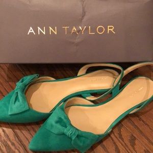 Ann Taylor Slingback Flats